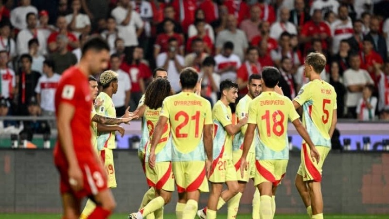 A Milli Futbol Takımı, İspanya karşısında ağır yenilgi yaşadı